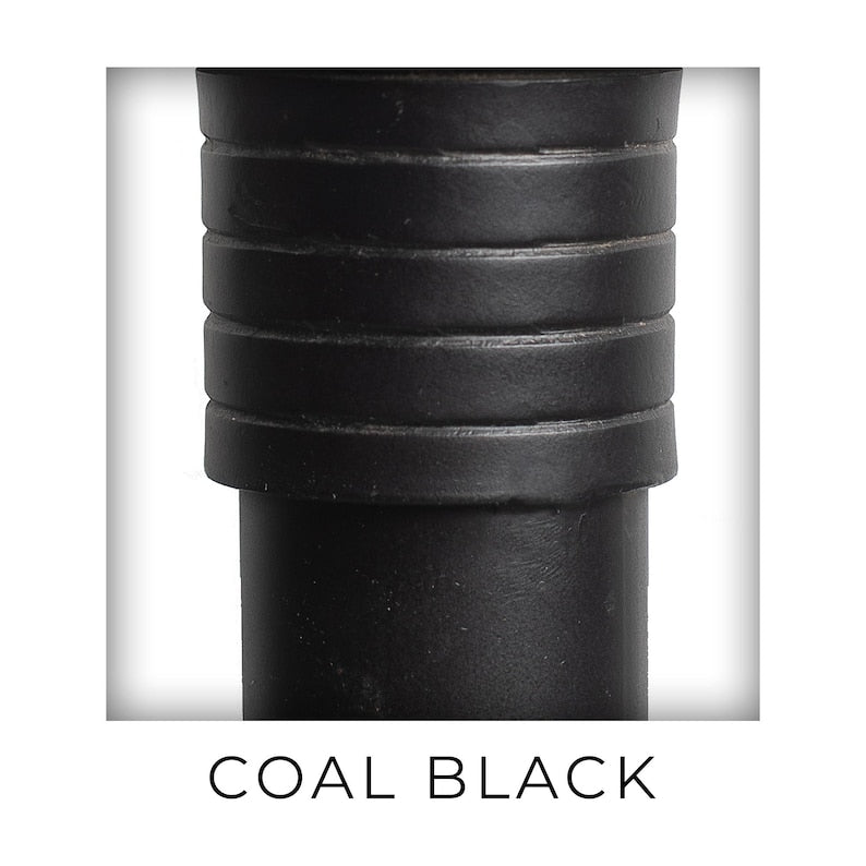 Hand Forged Iron Rose Keepsake - Blacksmith Made in America - Coal Black Finish